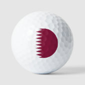 Balles De Golf Drapeau qatari, Drapeau du Qatar (Recto)