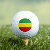 Balles De Golf Drapeau rastafarien Rasta Ethiopie (T-shirt Insitu)