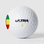 Balles De Golf Drapeau Rastafarien (Rastafarianisme) (Rasta) Golf (Logo)