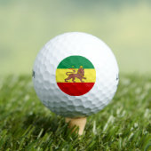 Balles De Golf Drapeau Rastafarien (Rastafarianisme) (Rasta) Golf (T-shirt Insitu)