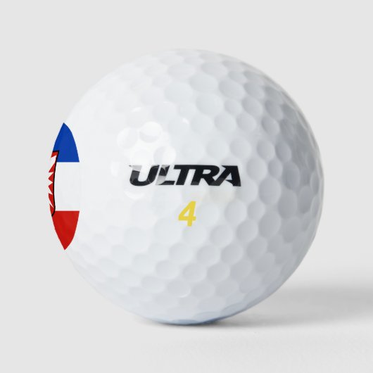 Balles De Golf Drapeau Schleswig-Holstein Golf Balls (Logo)