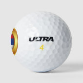 Balles De Golf Drapeau serbe (Logo)