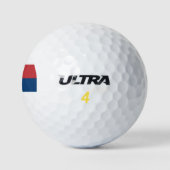 Balles De Golf Drapeau serbe (Logo)