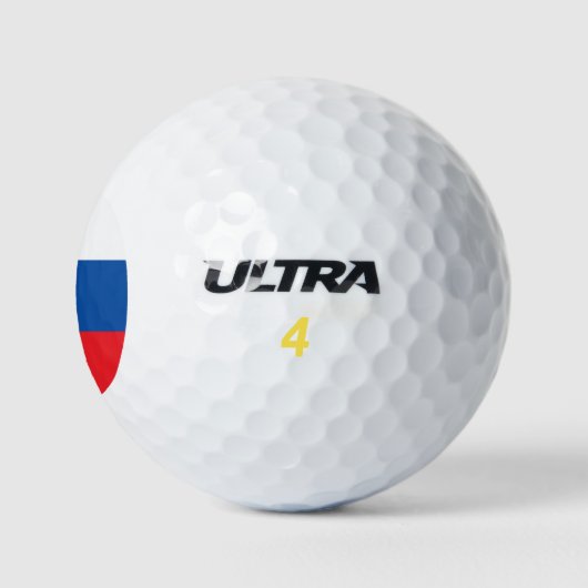 Balles De Golf Drapeau Slovaquie (Logo)
