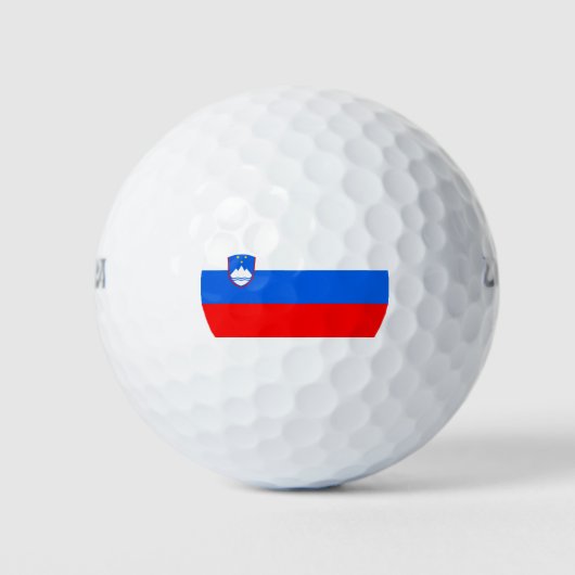 Balles De Golf Drapeau slovène (Devant)