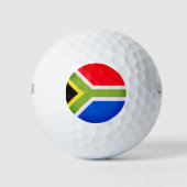 Balles De Golf Drapeau Sud-Africain (Devant)