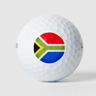 Balles De Golf Drapeau Sud-Africain