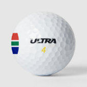 Balles De Golf Drapeau sud-africain (Logo)