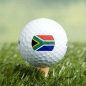 Balles De Golf Drapeau sud-africain (T-shirt Insitu)