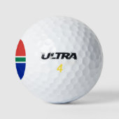 Balles De Golf drapeau sud-africain (Logo)