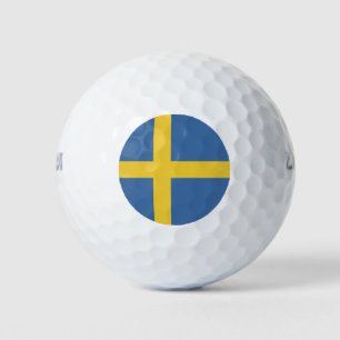 Balles De Golf Drapeau suédois