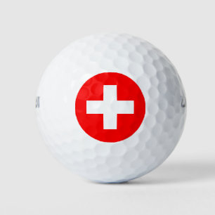 Balles De Golf Drapeau suisse (Suisse)