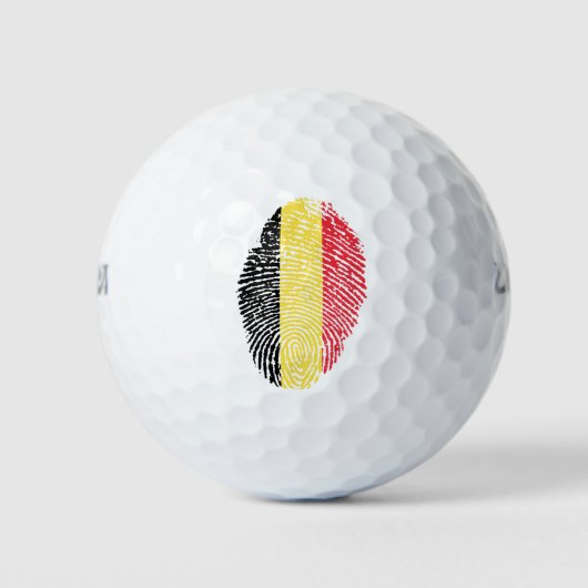 Balles De Golf Drapeau tactile belge (Devant)