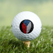 Balles De Golf Drapeau tactile tchèque (T-shirt Insitu)