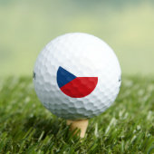 Balles De Golf Drapeau tchèque (T-shirt Insitu)