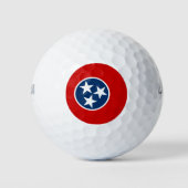 BALLES DE GOLF DRAPEAU TENNESSEE (Devant)