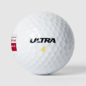 Balles De Golf Drapeau texan natif de 2e génération (Logo)