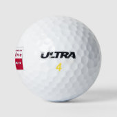 Balles De Golf Drapeau texan natif de 8e génération (Logo)