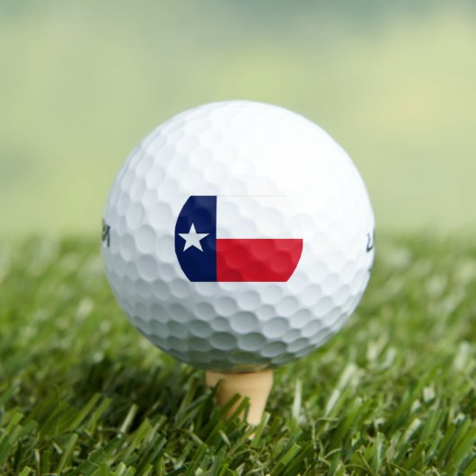 BALLES DE GOLF DRAPEAU TEXAS (T-shirt Insitu)