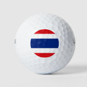 Balles De Golf Drapeau thaïlandais (Devant)