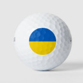 Balles De Golf Drapeau Ukraine (Devant)