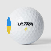 Balles De Golf Drapeau ukrainien (Logo)