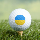 Balles De Golf Drapeau ukrainien (T-shirt Insitu)