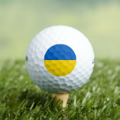 Balles De Golf Drapeau ukrainien (Ukraine) (T-shirt Insitu)