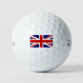 Balles De Golf Drapeau Union Jack britannique (Recto)