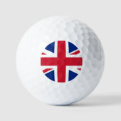 Balles De Golf Drapeau Union Jack via gbcnt (Recto)