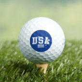 Balles De Golf Drapeau USA  (T-shirt Insitu)