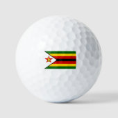 Balles De Golf Drapeau zimbabwéen, Drapeau du Zimbabwe (Recto)