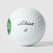Balles De Golf Drapeaux irlandais américains Shamrock Balls de go (Logo)