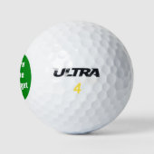 Balles De Golf Drôle Balls De Golf Dit (Logo)