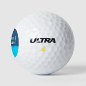 Balles De Golf Drôle Balls de Golf Hommes nouveauté (Logo)