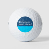 Balles De Golf Drôle Balls de Golf Hommes nouveauté (Devant)