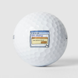 Balles De Golf Drôle cadeau de mariée et de chambre pour Humour d