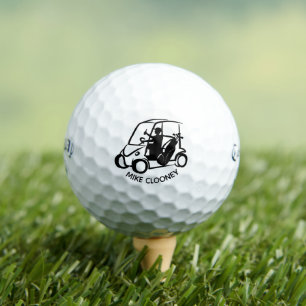 Balles De Golf Drôle cadeau de retraite Nom personnalisé Golf Pan