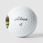 Balles De Golf Drôle Chat Golf Player, (Logo)