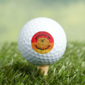 Balles De Golf Drôle Citrouille automne (T-shirt Insitu)