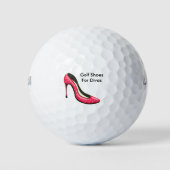 Balles De Golf Drôle Dames Golf Balls (Devant)