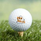 Balles De Golf Drôle Ghost Boo Balls Dirty Joke Halloween (T-shirt Insitu)