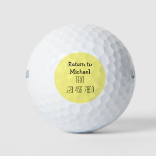 Balles De Golf Drôle Hommes Retour Lost Golf Balls