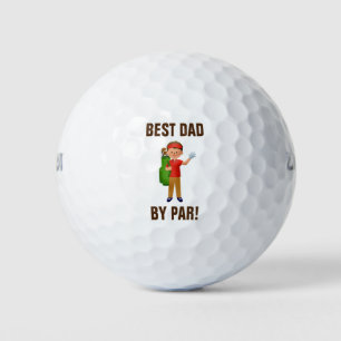Balles De Golf Drôle Meilleur Papa Par Par Par