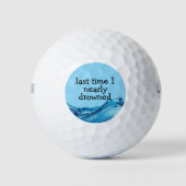 Balles De Golf Drôle Novelty Balls de golf masculin (Devant)