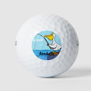 Balles De Golf Drôle pélican de pêche