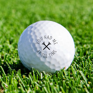 Balles De Golf Drôle Romantique Golf Vous M'Avez Conquis À L'Heur