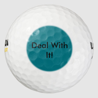 Balles De Golf Drôle Sayings Golf Balls - Traitez-En!