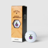 Balles De Golf Drôle Sorcière Halloween Golf Balls (Emballage)