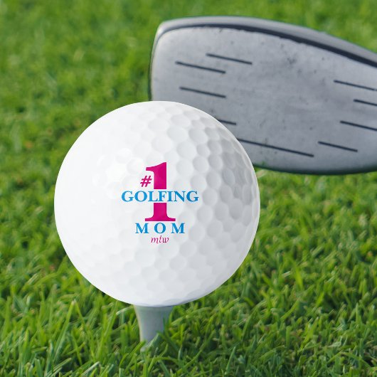 Balles de Golf Drôles #1 Meilleure Maman de Golf M